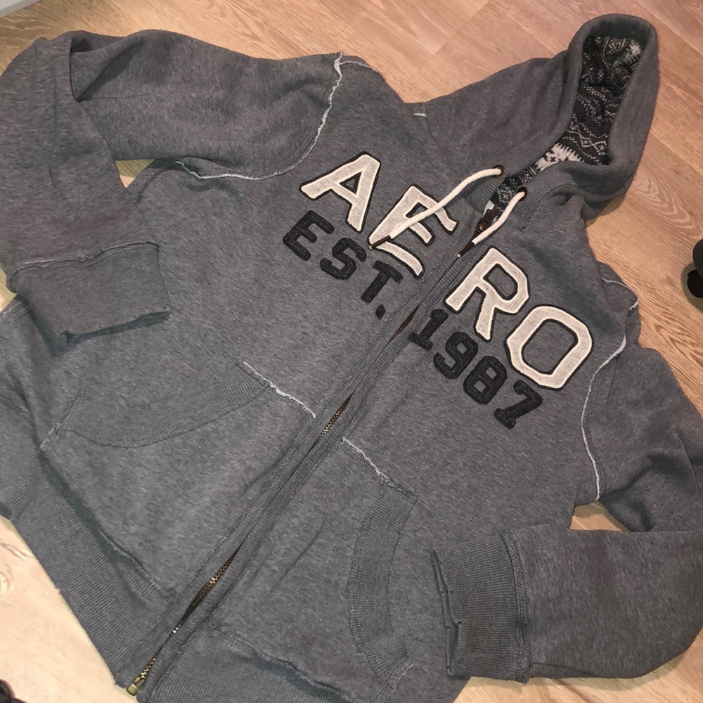 Men’s heavy lined zip up